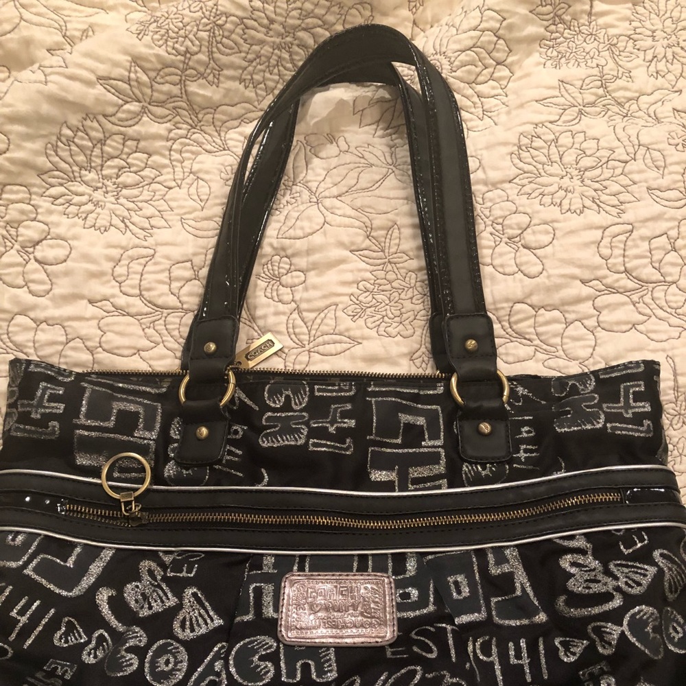 Oversize coach purse